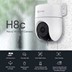 Picture of Ezviz H8c 4MP Outdoor Pan & Tilt Wi-Fi Camera (Color Night Vision/ 360° Coverage/ Auto-Tracking/ Two-Way Talk/ Weatherproof Design/ Supports MicroSD Card (Up to 512 GB)/ White)
